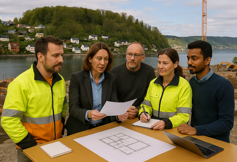 Byggesaksmøte med Holmestrand kommune